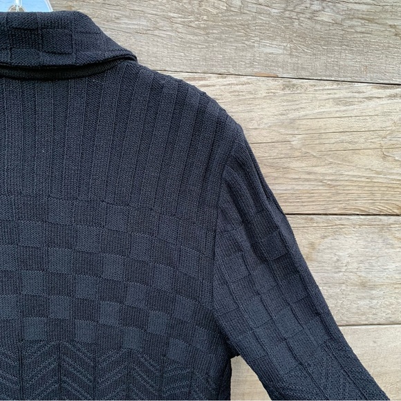 St John Sport Cardigan Jacket Womens M Textured Santana Full Zip Quiet Luxury - Picture 11 of 16